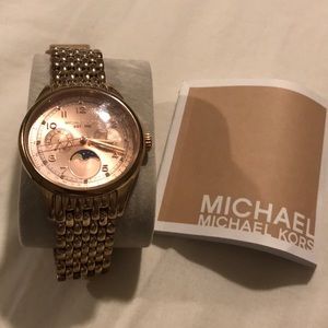 Michael Kors watch rose gold
